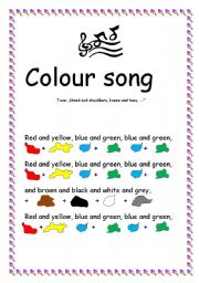 Colour song + B/W