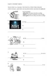 English Worksheet: WEEKEND HABITS
