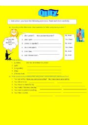 English Worksheet: Present Perfect Tense: ever and never
