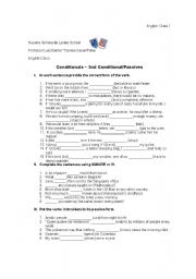 English Worksheet: Second conditional