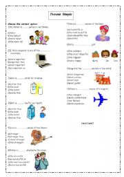 English Worksheet: Present Simple