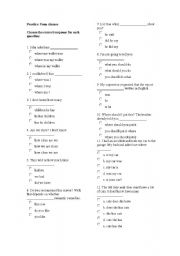 English Worksheet: Noun clauses