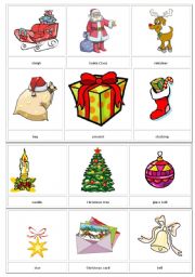 English Worksheet: Christmas