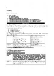 English Worksheet: English Sentences and Combination of Sentences