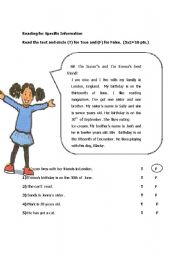 English Worksheet: reading and writing togetterrrrrrrrrrrrr:)