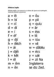 English worksheet: The alphabet / colors