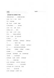 English Worksheet: TEST FOR YOUNG LEARNERS-TO BE-HAVE GOT/HAS GOT 5 pages