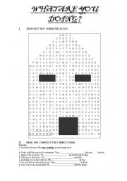 English Worksheet: PAST PROGRESSIVE