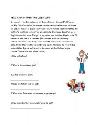 English Worksheet: jobs  