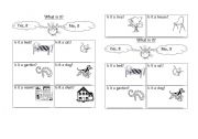 English Worksheet: Yes it is, No it isnt