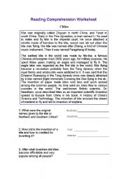 English Worksheet: Knowing more about CHINA