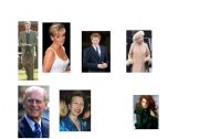 English Worksheet: who is who game- the british royal family (part 3)