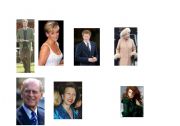 English worksheet: who is who game- the british royal family (part 3)