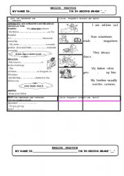 English Worksheet: FREQUENCY ADVERBS PRACTICE