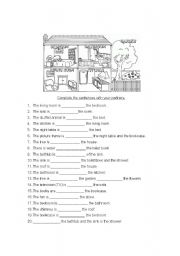 English Worksheet: Prepositions