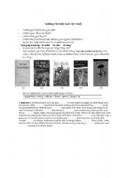 English Worksheet: reading the back cover of a book