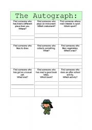 English Worksheet: Starters