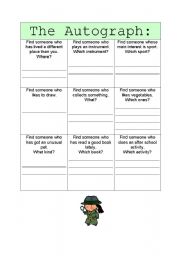 English worksheet: Starters