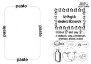 English worksheet: daily routine