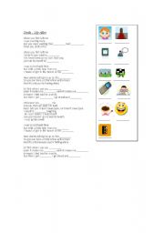 English Worksheet: Song : Smile - Lily Allen