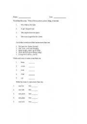 English Worksheet: Nouns
