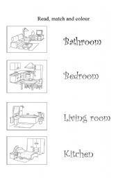 English Worksheet: Home