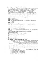 English Worksheet: past simple