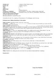 English Worksheet: Giving directions in hair saloon