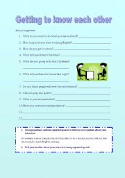 Reported speech speaking activity