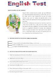 English Worksheet: Inspector Bull