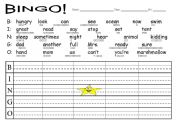 English Worksheet: Japan- One world lesson 6 - new words bingo