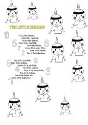 10 LITTLE INDIANS