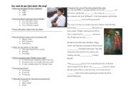 English Worksheet: THRILLER     PART 2