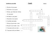 English Worksheet: Crosswords 