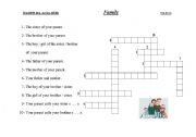 English worksheet: Crosswords 