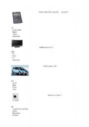English Worksheet: Easy questions and answers.