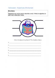 English Worksheet: Halloween