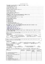 English Worksheet: present simple exercise