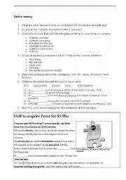 English worksheet: News and simple past