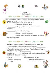 English Worksheet: Laughter