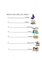 English worksheet: pronouns