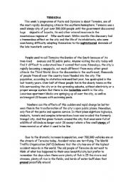 English Worksheet: TERASINA