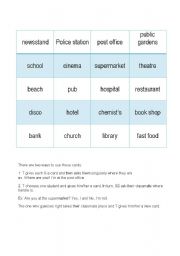 English Worksheet: To be+ prepositions of place+ short answers