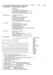 English Worksheet: a complete study of the film: Charlie and the chocolate factory