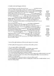 English Worksheet: Death Penalty 2