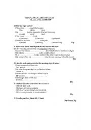 English Worksheet: olympics