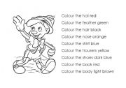 English Worksheet: colours