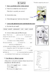 English Worksheet: It hurts! 