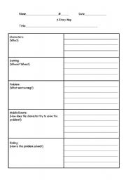 English worksheet: Story Element