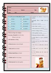 Personal Pronouns